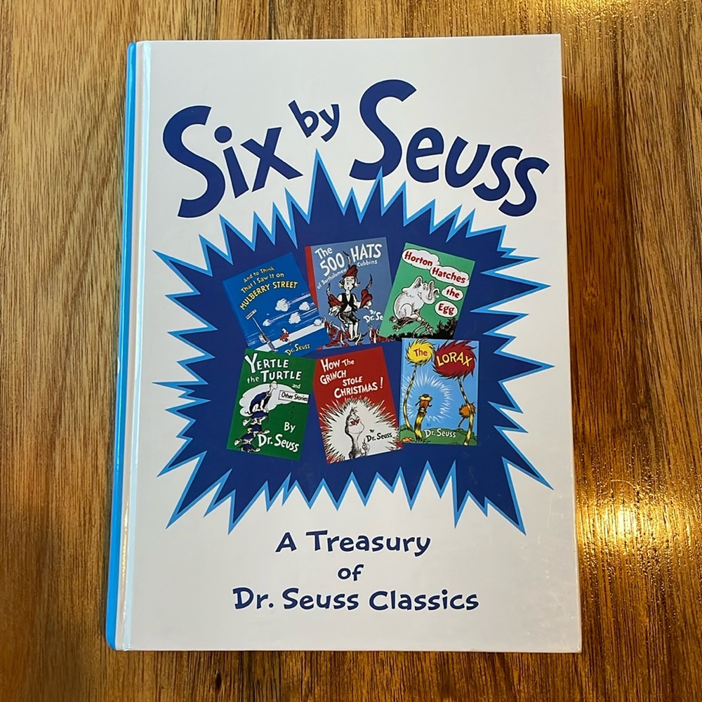 1991 First Printing, Six by Seuss A Treasury of Dr. Seuss Classics Book